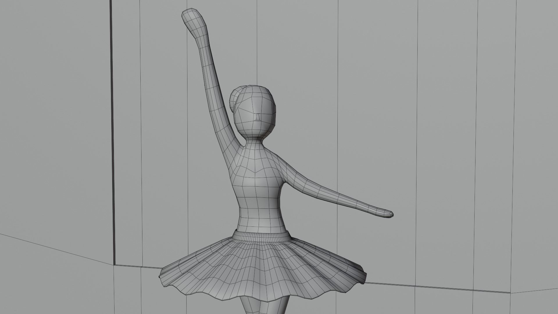 Music box Low-poly 3D model_20