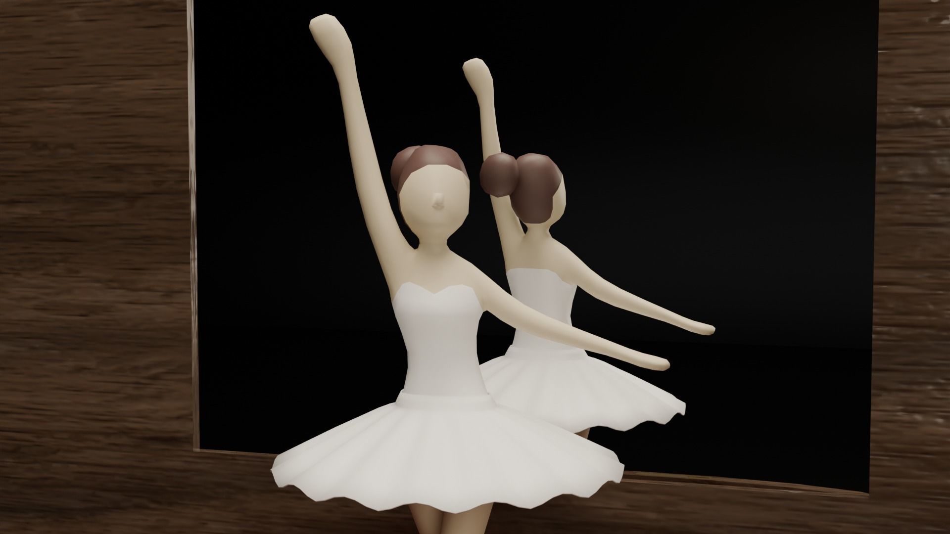 Music box Low-poly 3D model_19