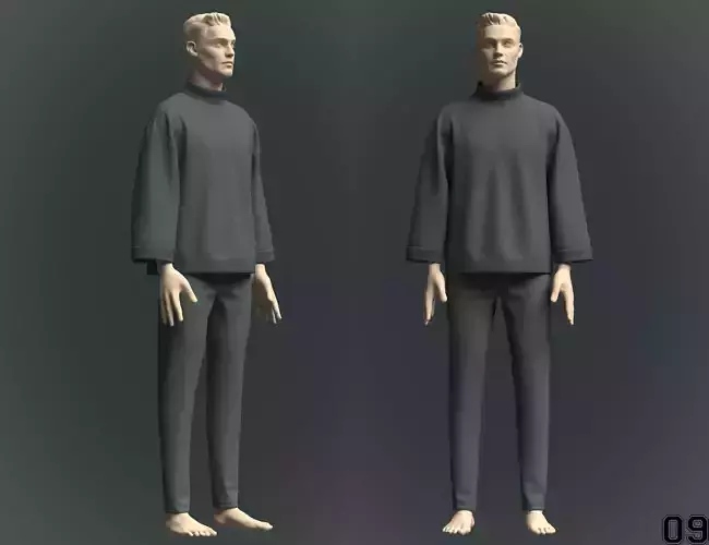  Mens Outfit Model