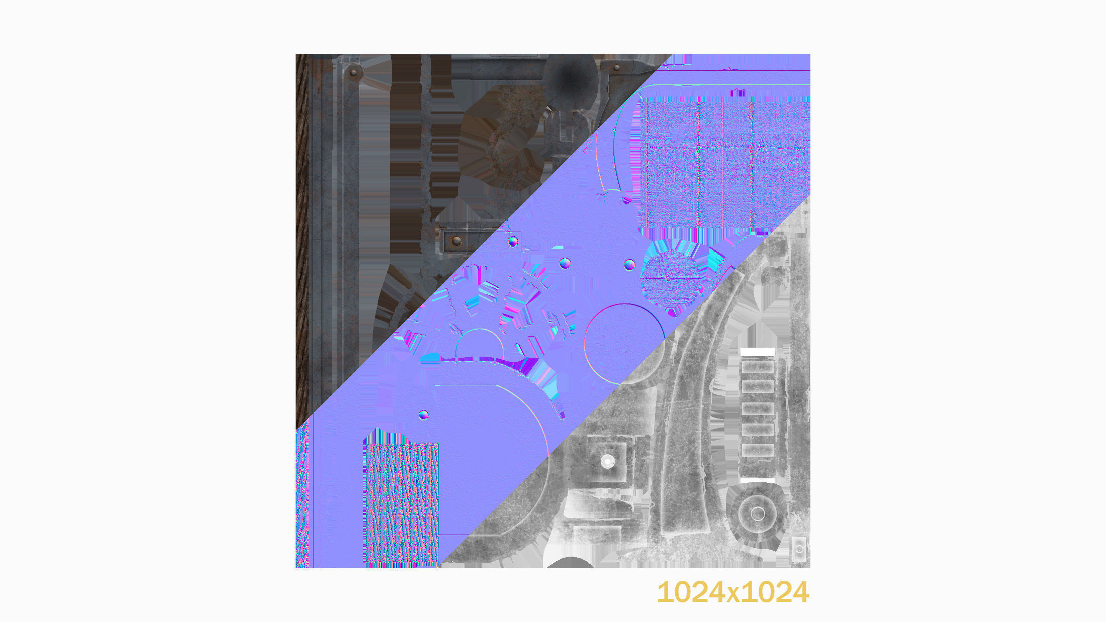 Manual Cranes Game Low-poly Low-poly 3D model_9