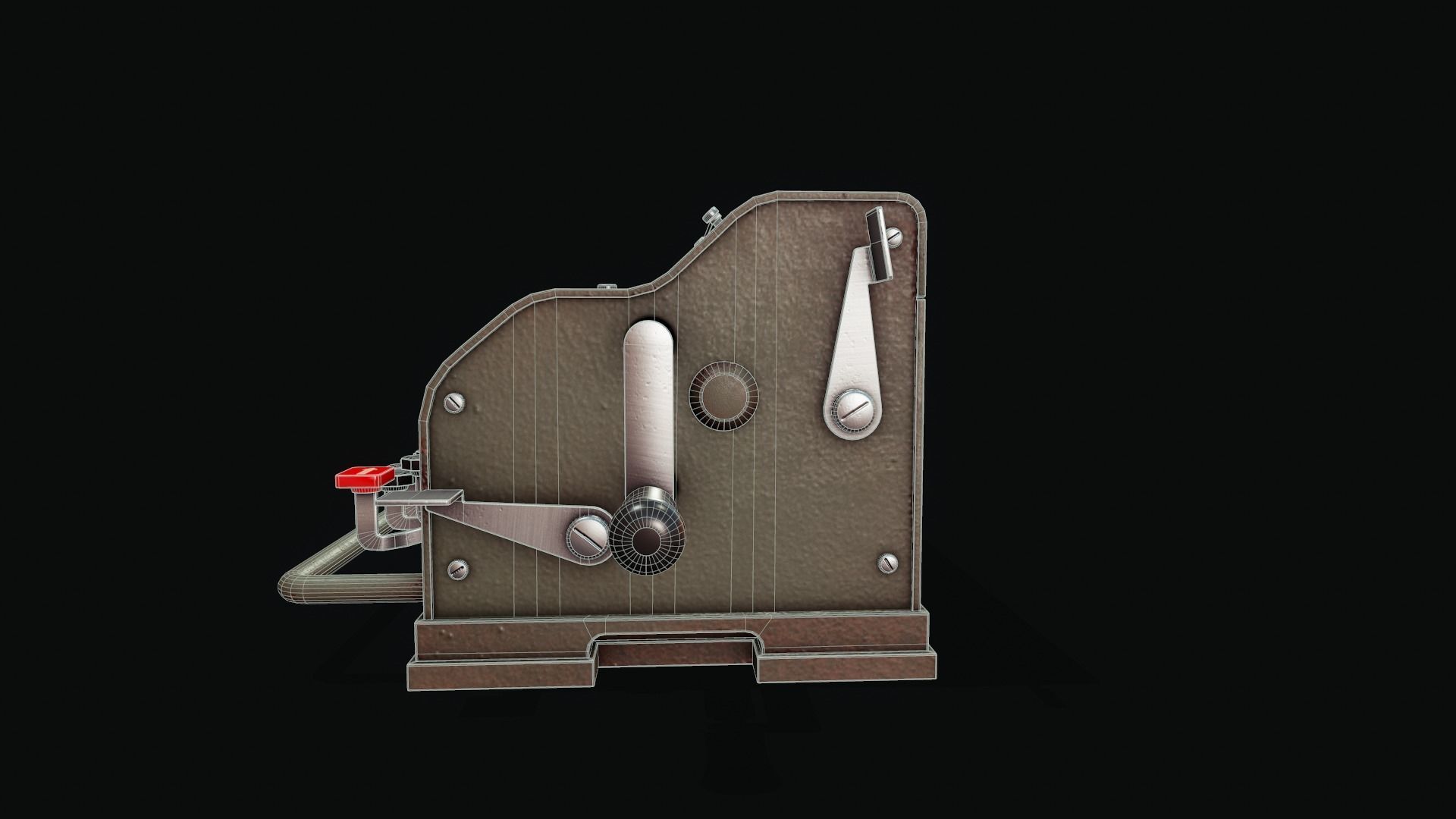 Facit Calculator - Tutorial Included 3D model_9