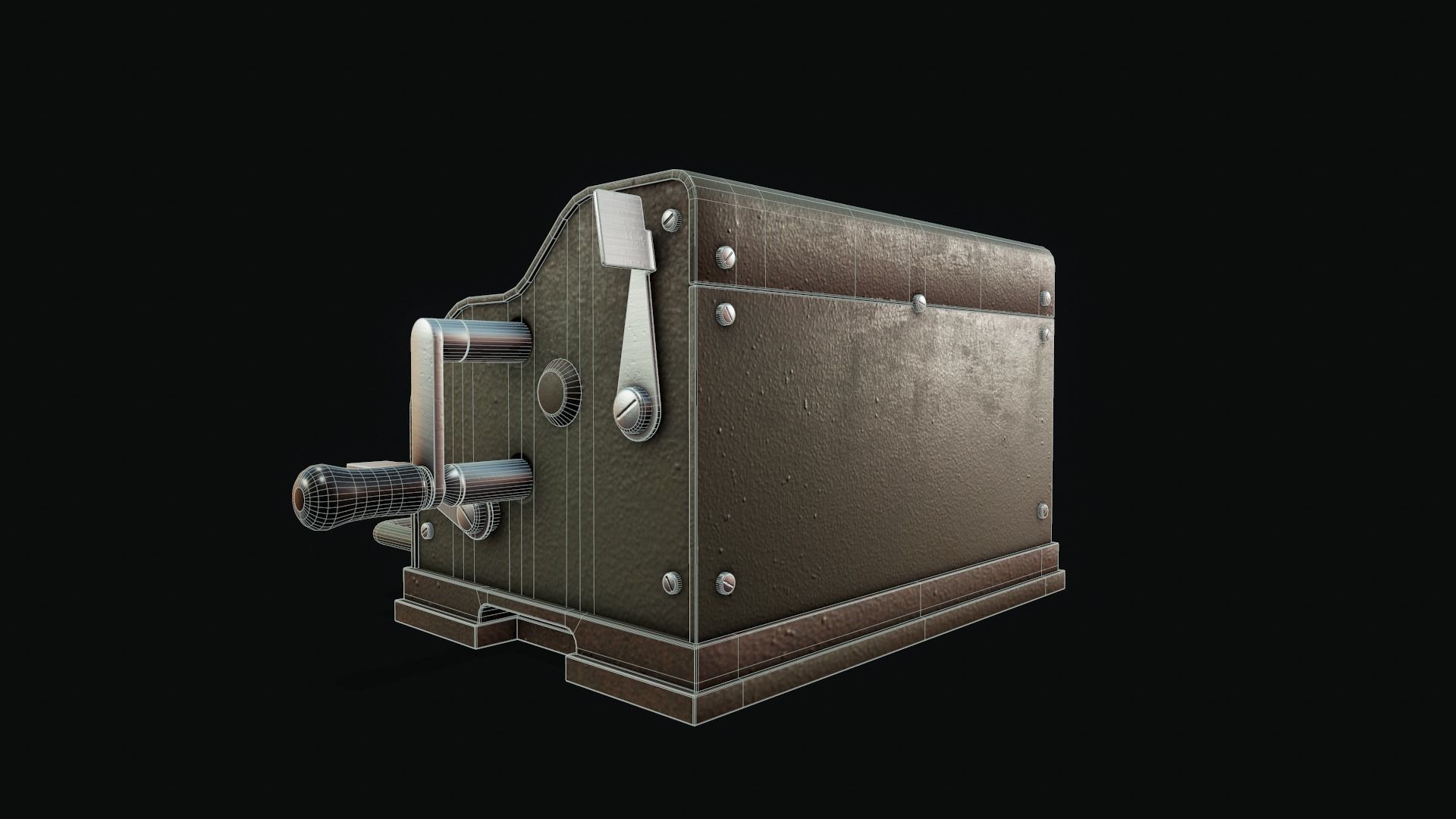 Facit Calculator - Tutorial Included 3D model_7