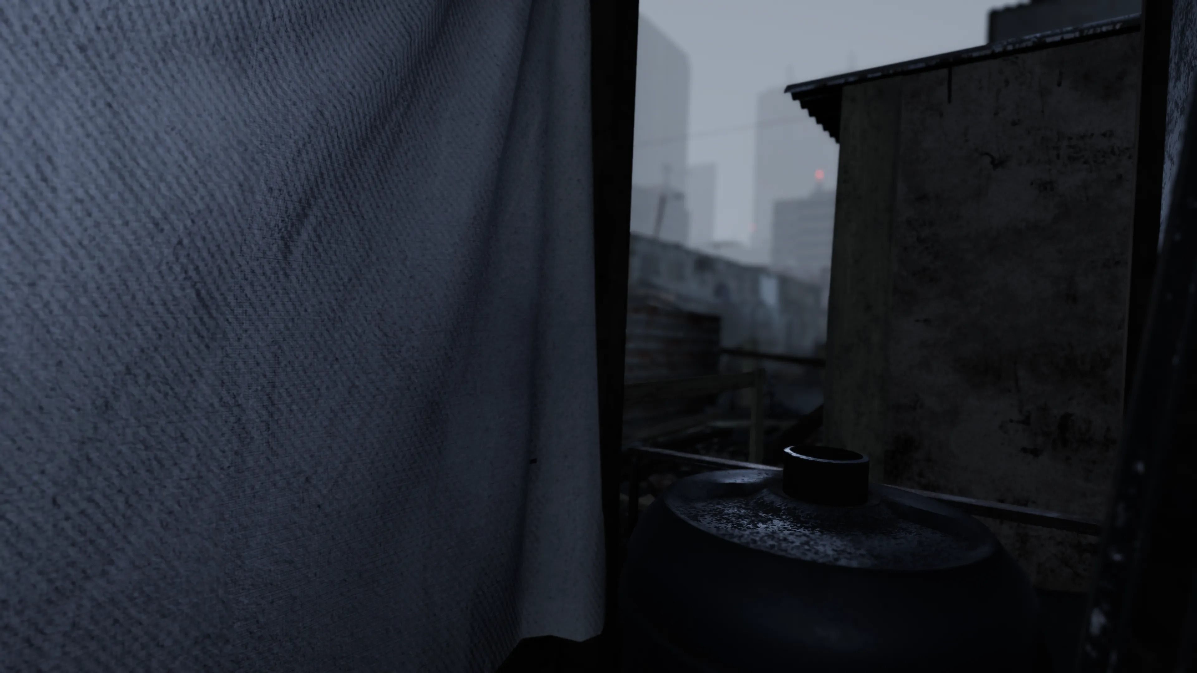 Future Slums Abandoned-Post-ApocalypticDistrict Low-poly 3D model_4