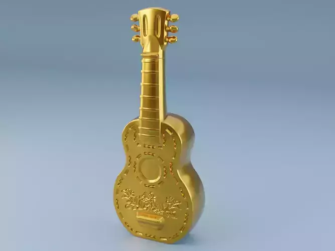 Guitar decor 3D print model 3D print model Guitar decor 3D print model 3D print model