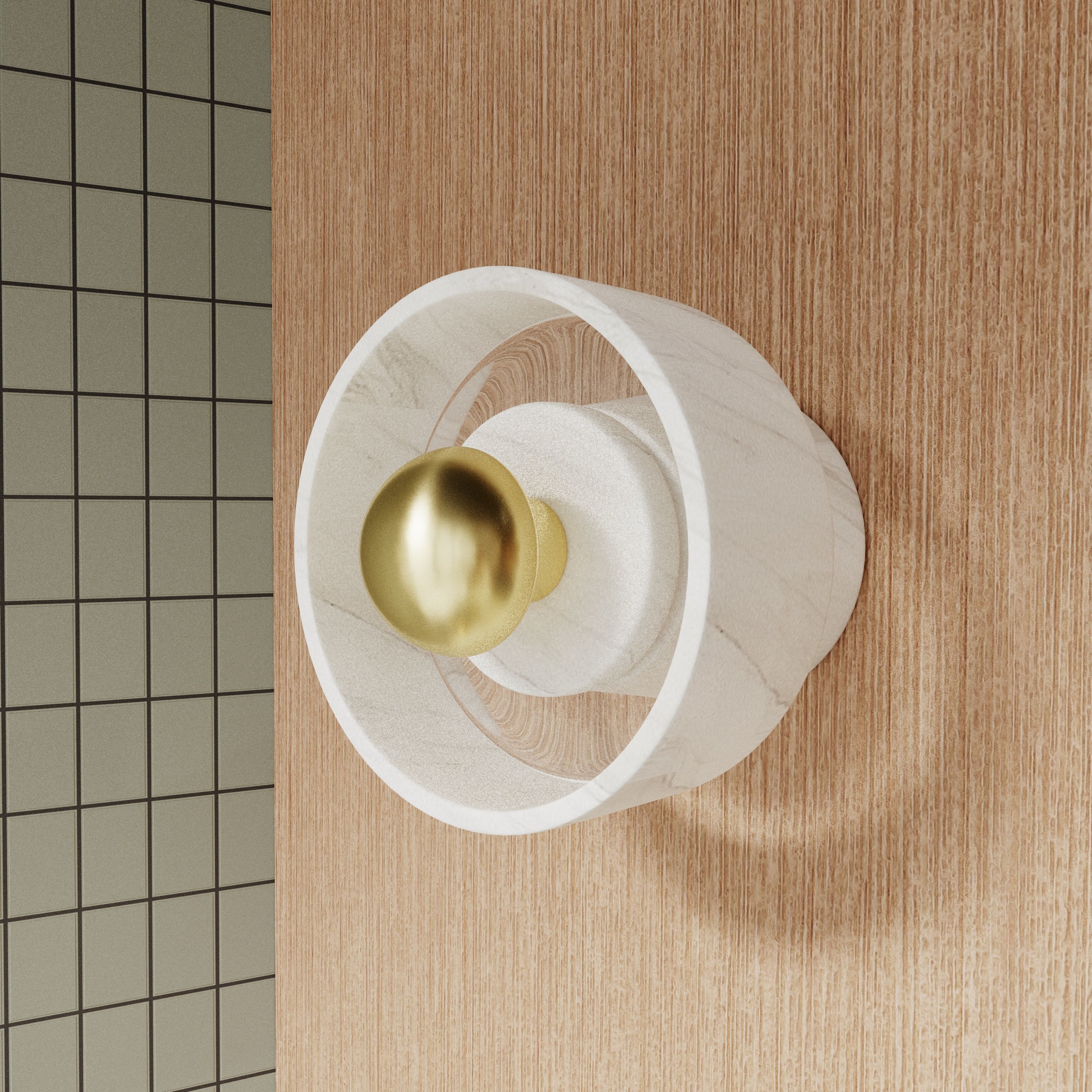 Wall light  3D model_8