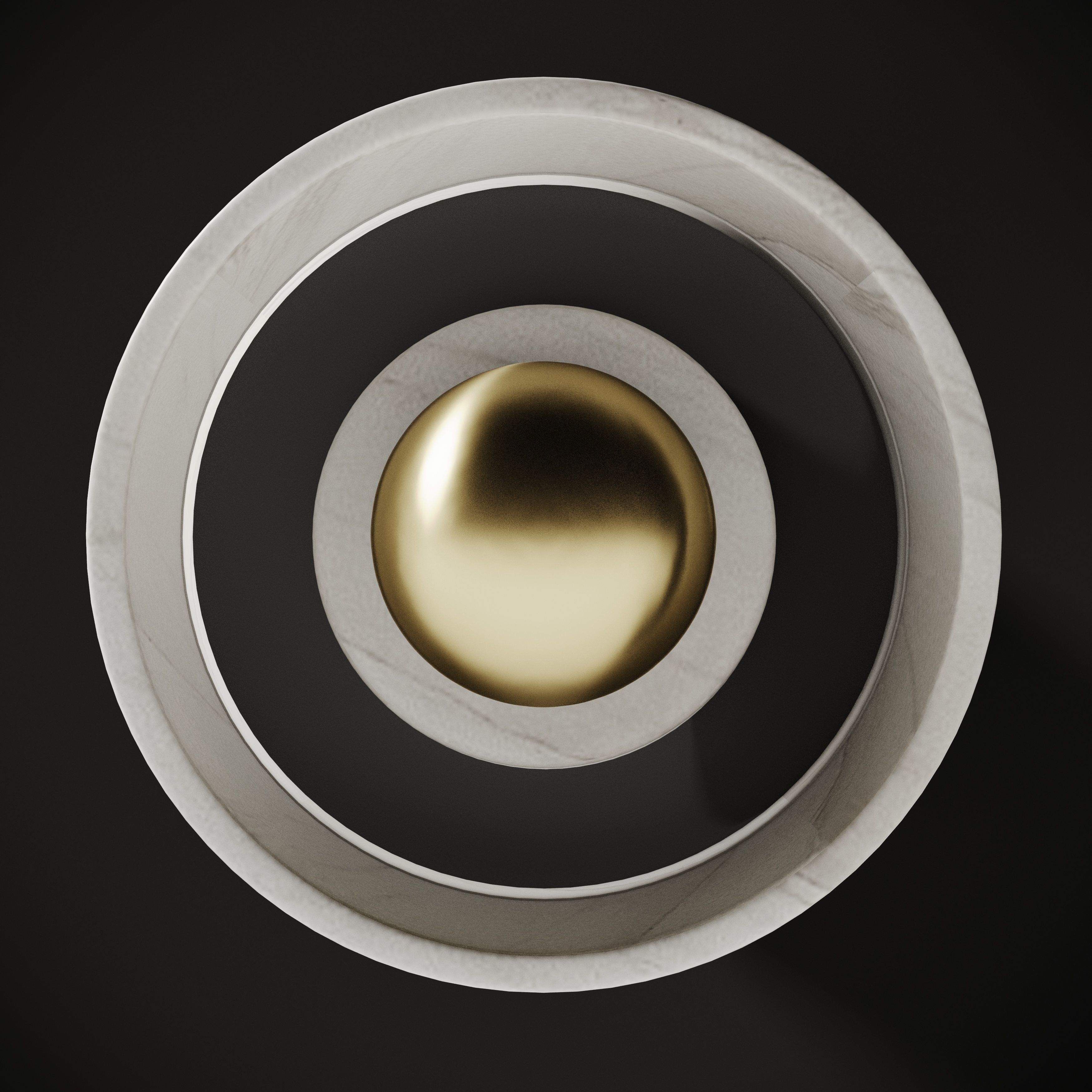 Wall light  3D model_3