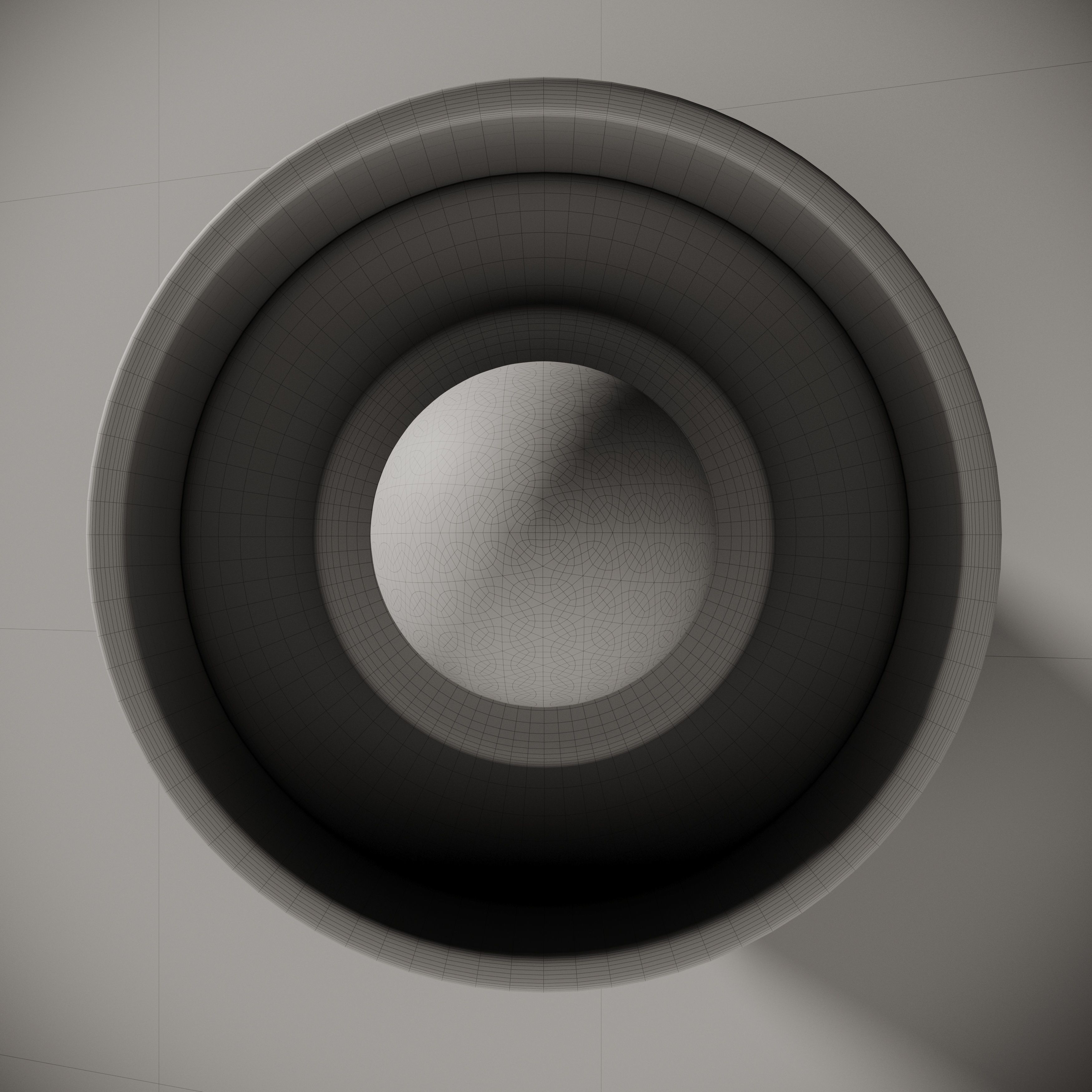 Wall light  3D model_2