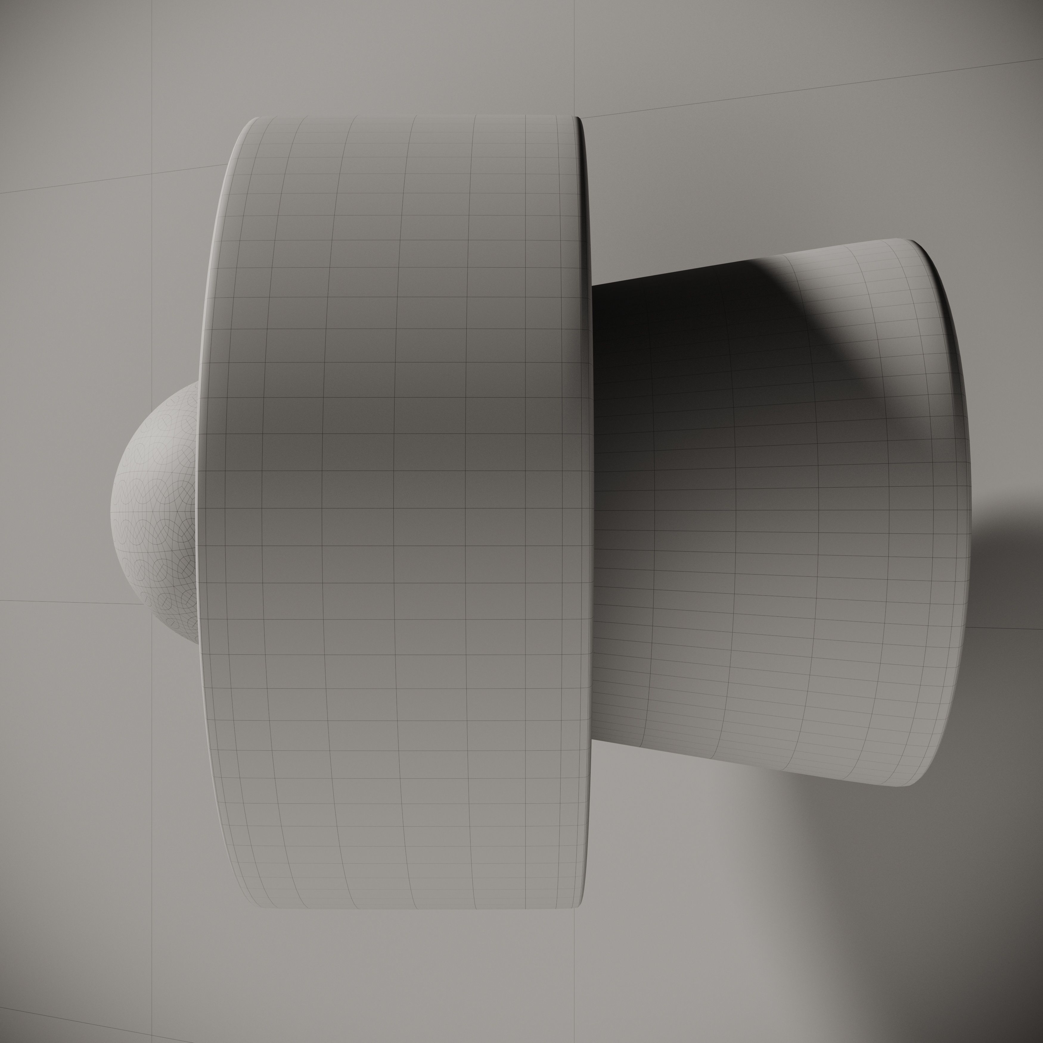 Wall light  3D model_5