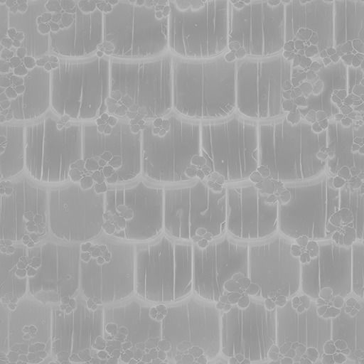 2d Hand Painted Green Wooden Roof 3 Texture_6