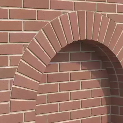 Atlas Smooth Red Brick Texture Texture