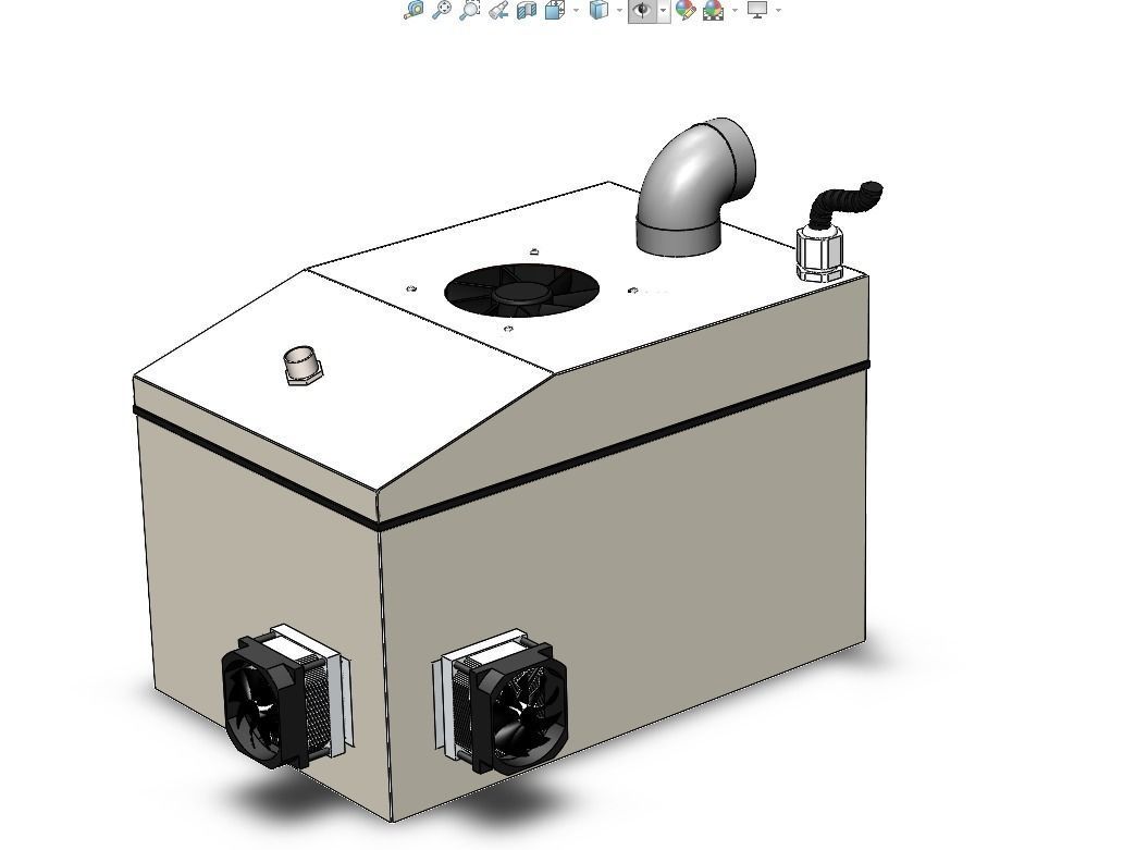 TEMPERATURE COOLING ULTRASONIC MIST HUMIDIFIER FOG FARMING 3D model_12