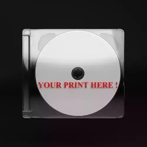 SUPER JEWEL CASE with CD 3D model