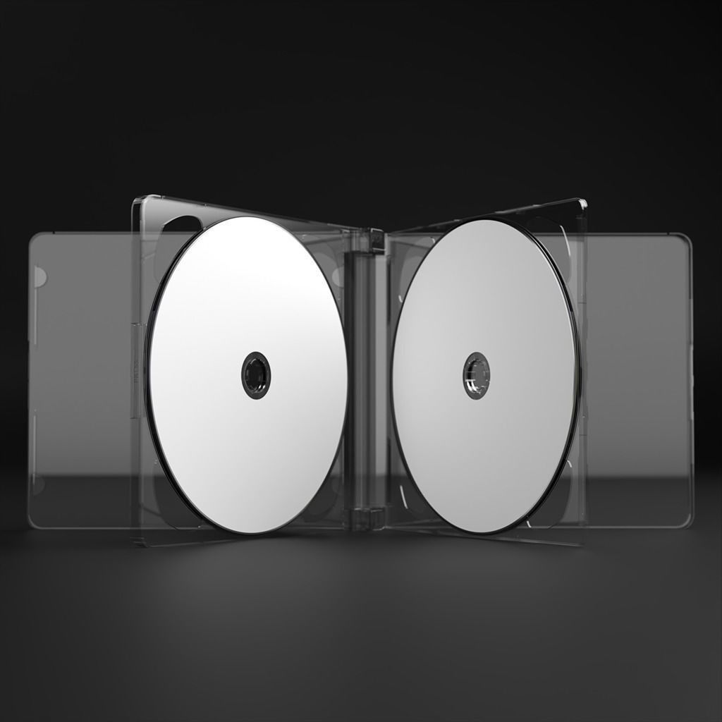 SUPER JEWEL CASE with CD 3D model_2