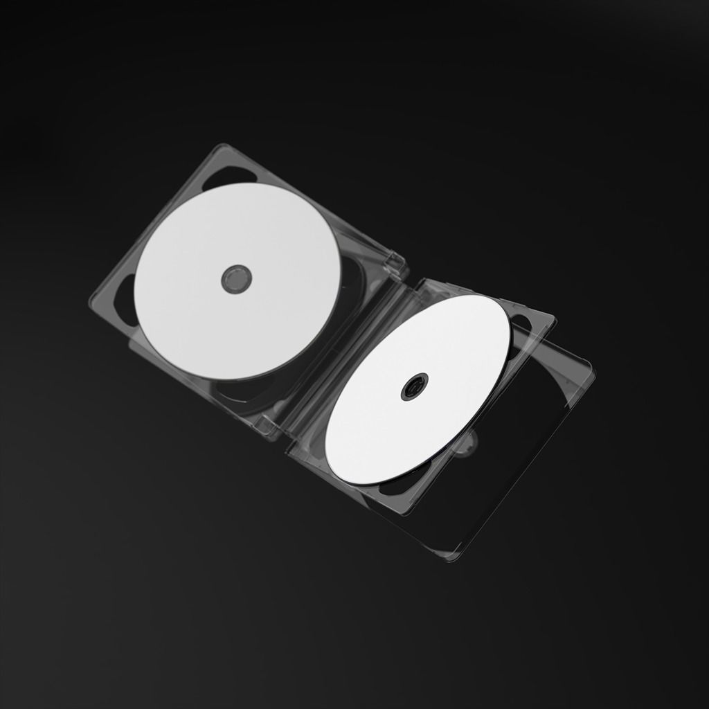 SUPER JEWEL CASE with CD 3D model_3
