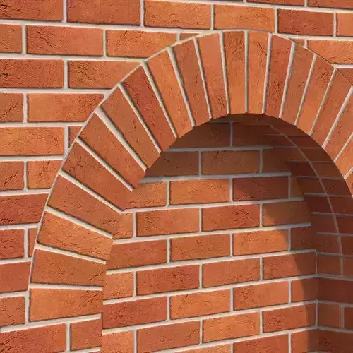 Swanage Handmade Light Red Brick Texture