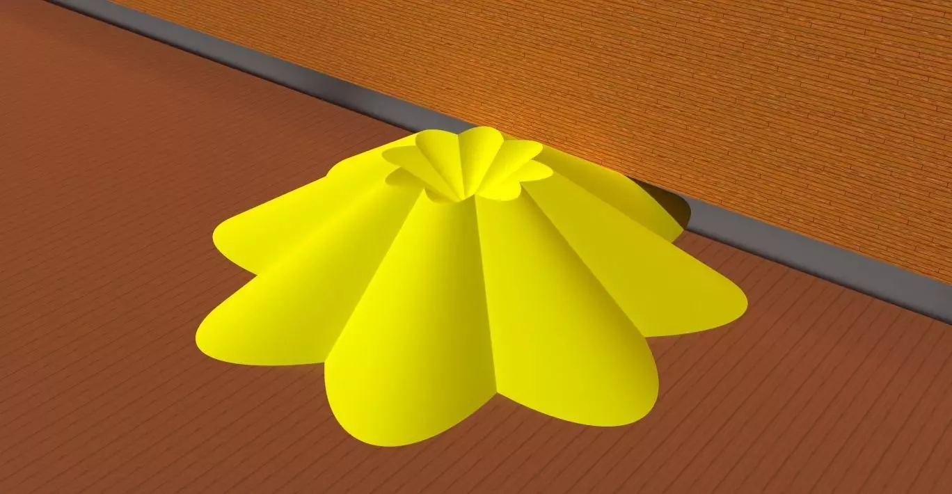 A printable door stop 3D print model