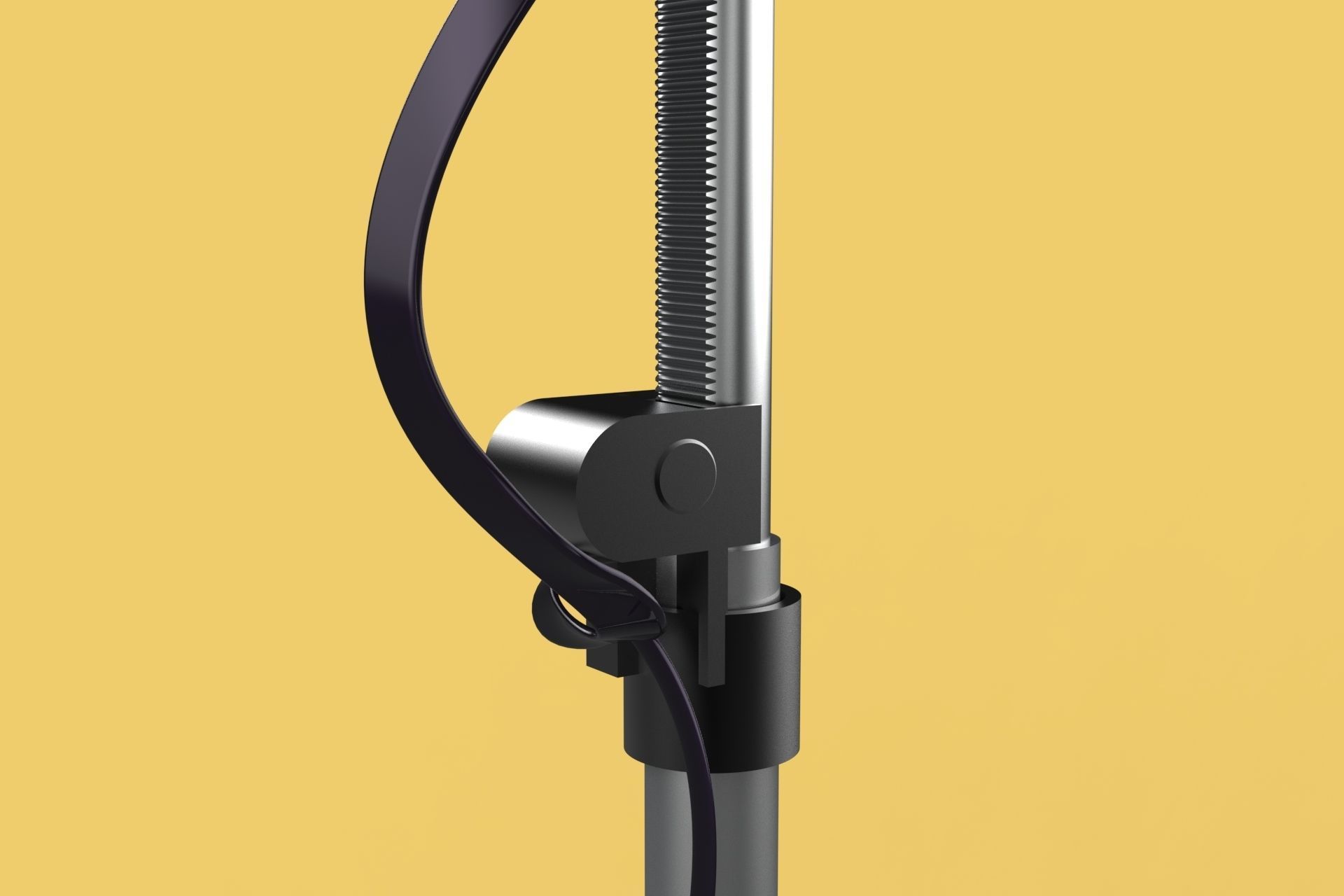 PARABOLIC ANTENNA TRACKER TRACKING SYSTEM 3D model_7