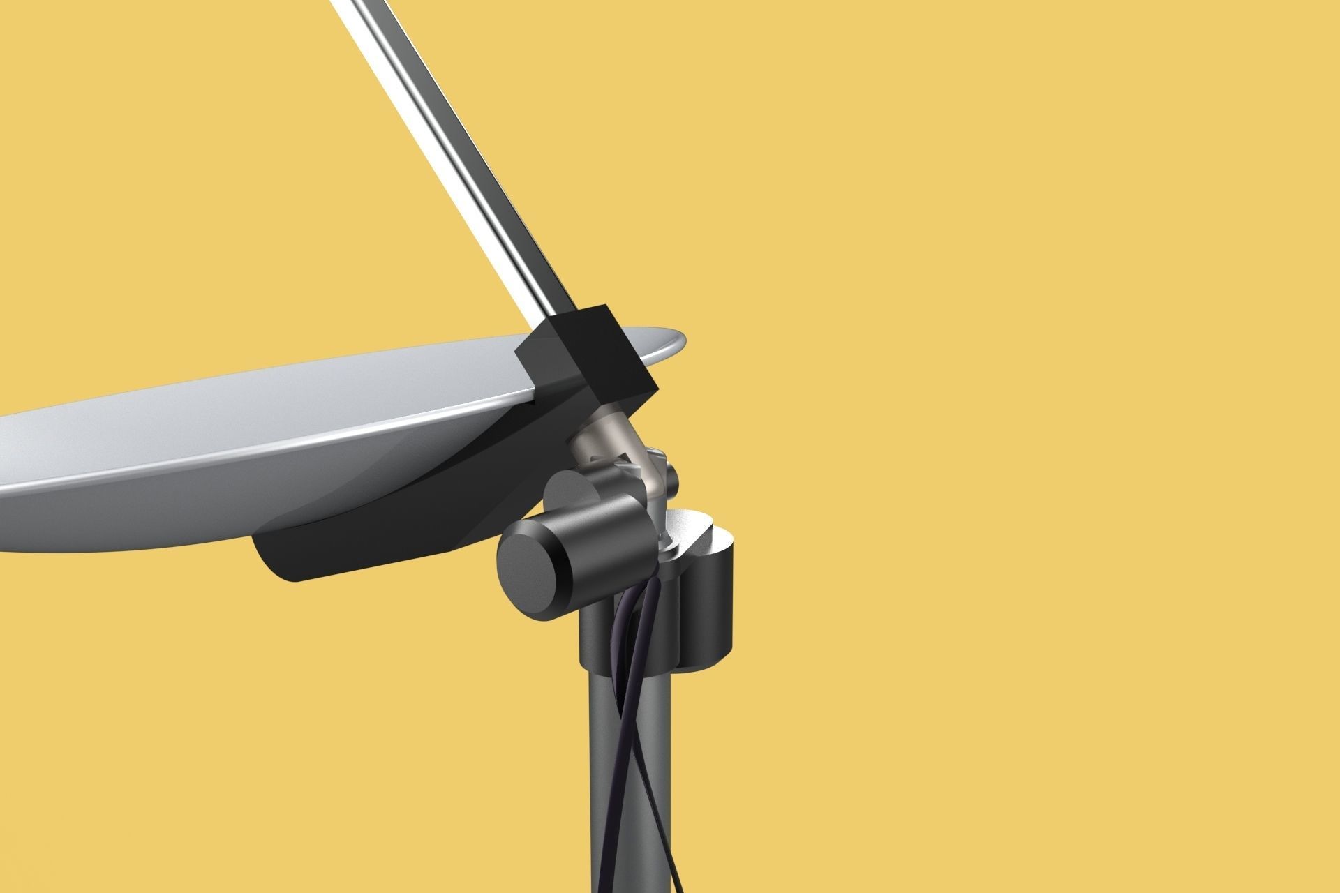 PARABOLIC ANTENNA TRACKER TRACKING SYSTEM 3D model_9