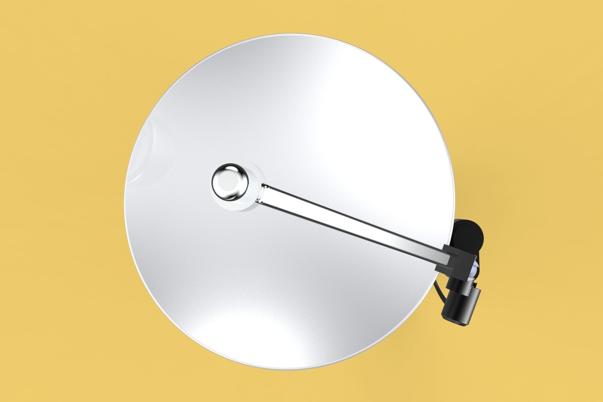 PARABOLIC ANTENNA TRACKER TRACKING SYSTEM 3D model_5