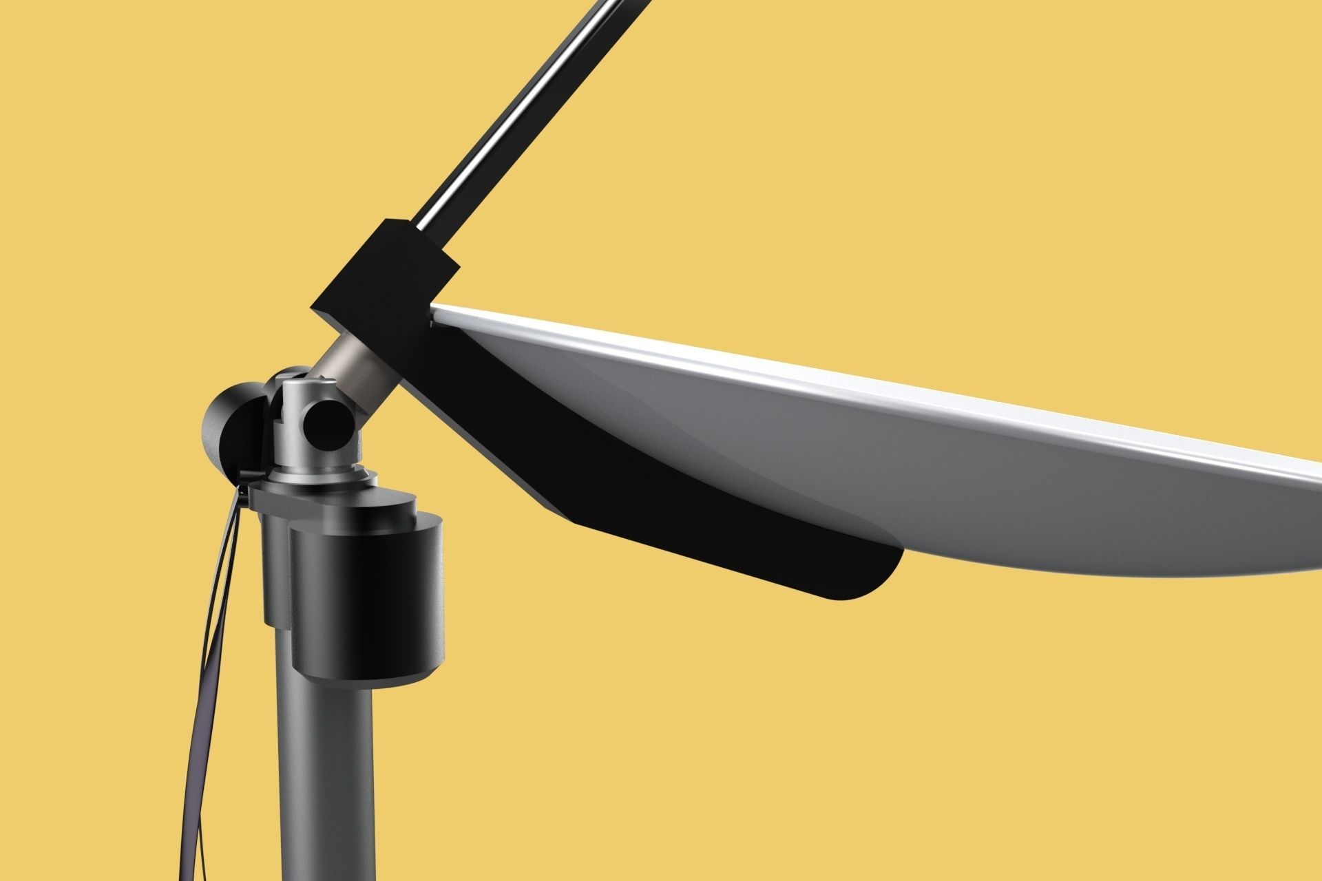 PARABOLIC ANTENNA TRACKER TRACKING SYSTEM 3D model_1