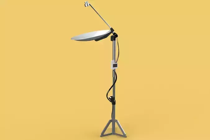 PARABOLIC ANTENNA TRACKER TRACKING SYSTEM 3D model