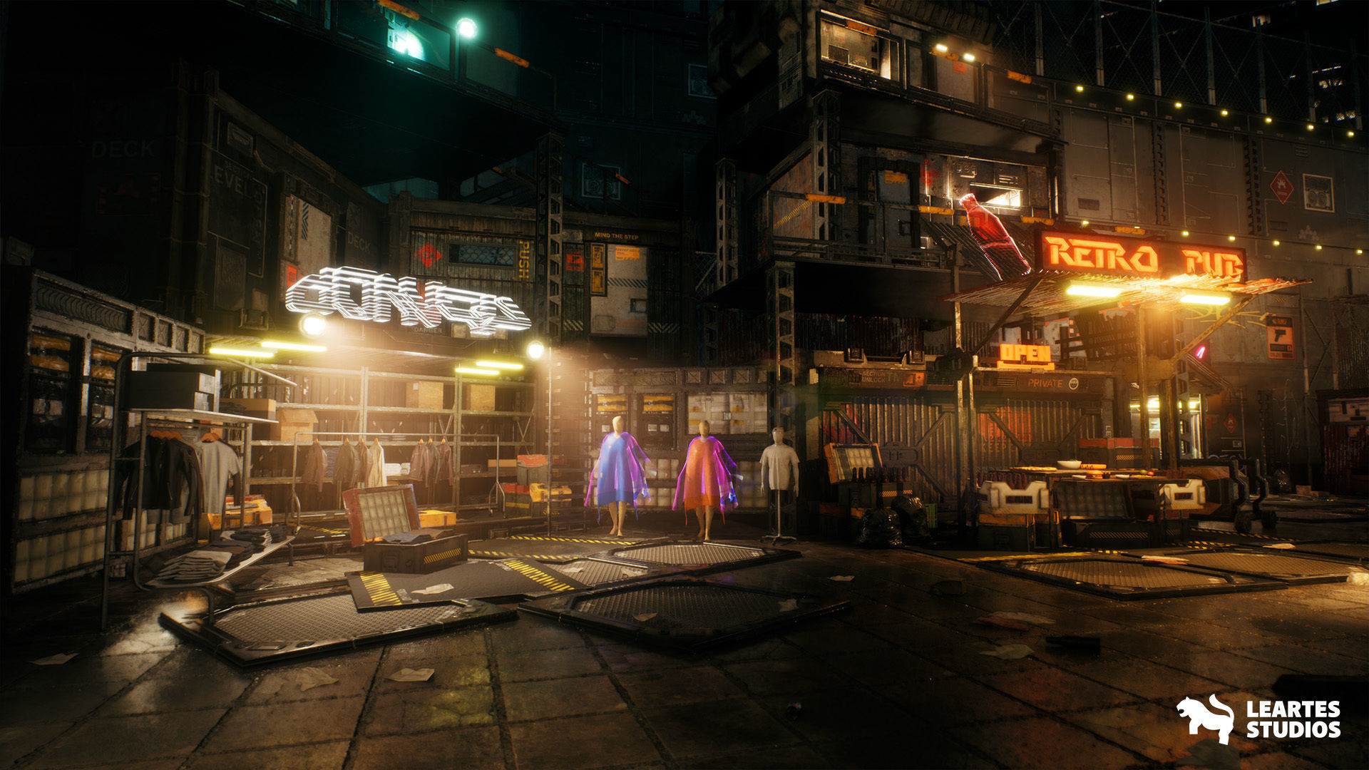 Cyberpunk Mega Bundle Vol 2 Low-poly 3D model_15