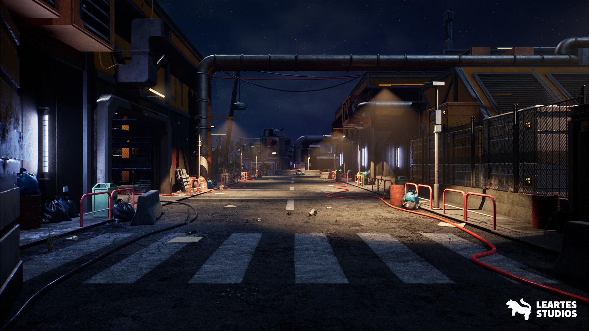 Cyberpunk Mega Bundle Vol 2 Low-poly 3D model_8