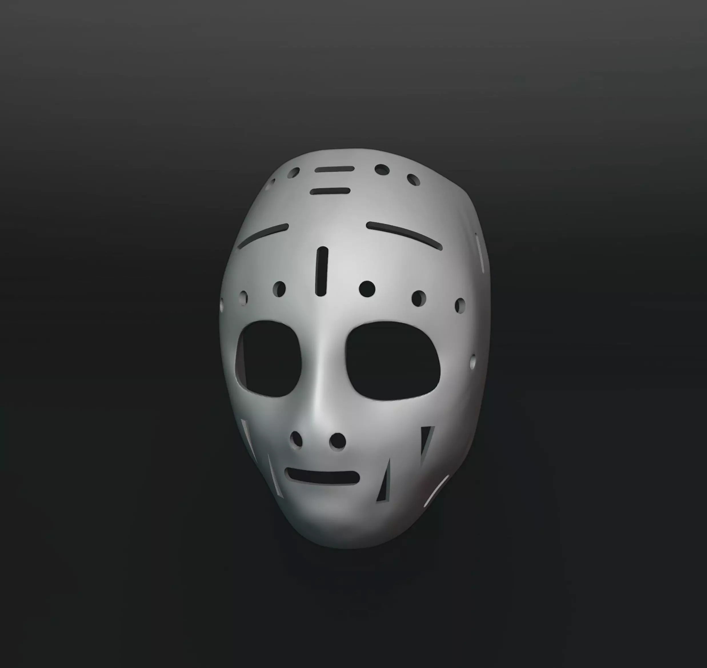 Gerry Cheevers Mask Hockey 3D print model_0