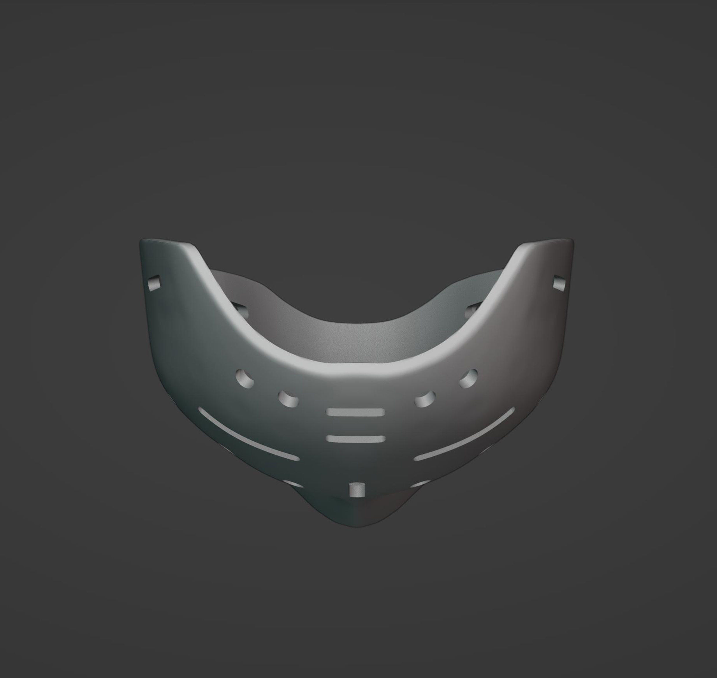 Gerry Cheevers Mask Hockey 3D print model_3