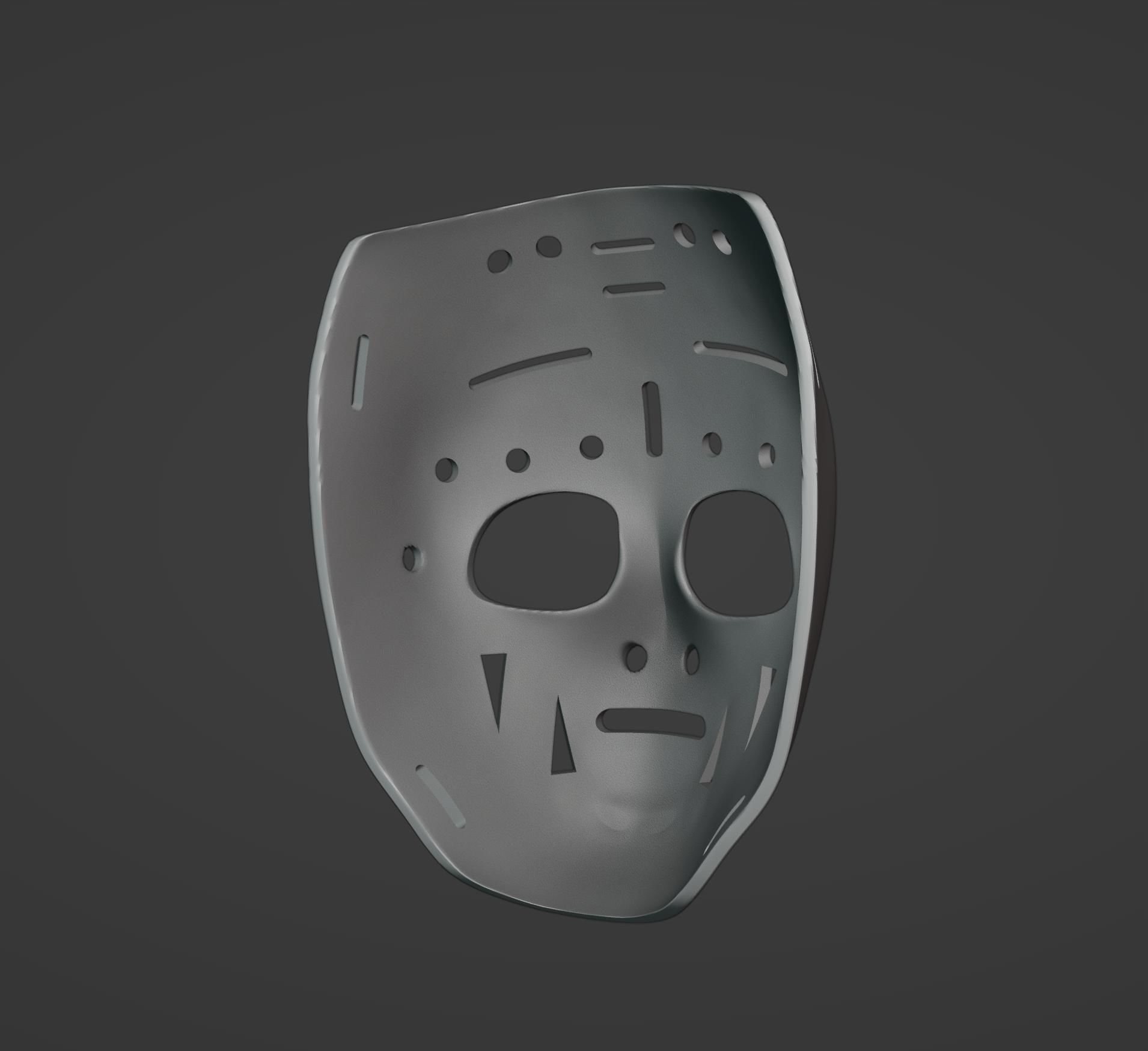 Gerry Cheevers Mask Hockey 3D print model_6