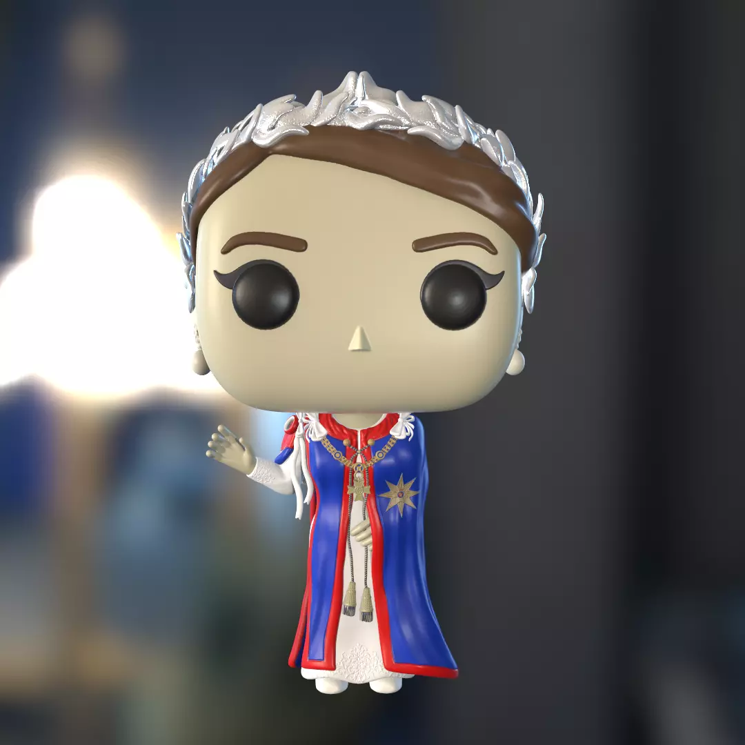 Funko Kate Middleton 3D print model