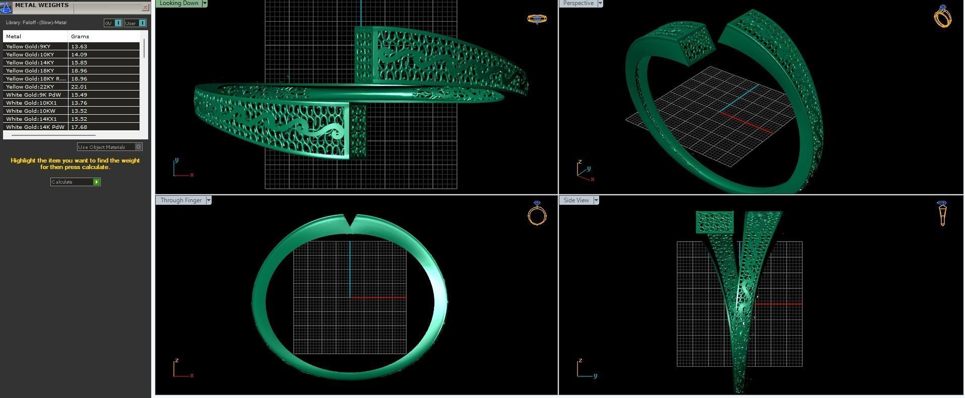 STL 3DM Plain Womens Bracelets Bangles Renders Women Bracelets 3D print model_1