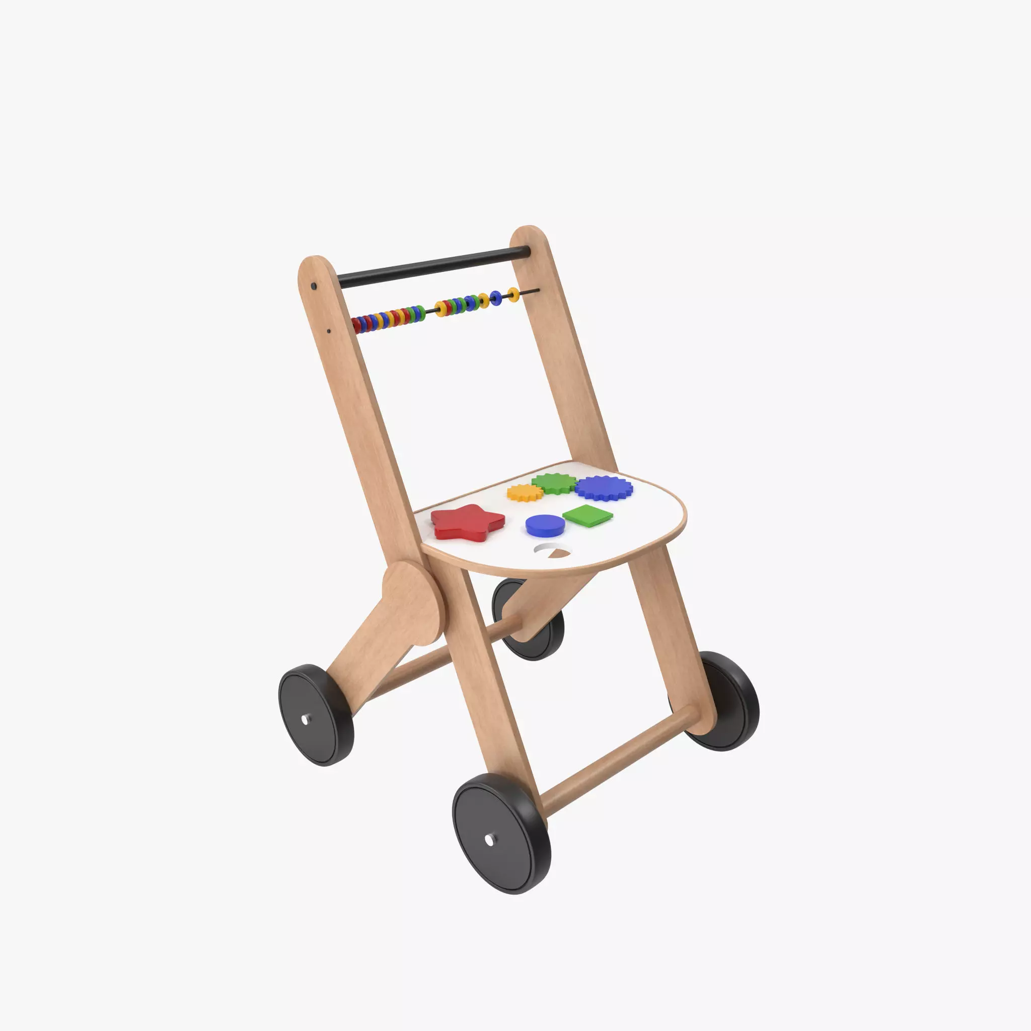 Baby Walker Low-poly 3D model