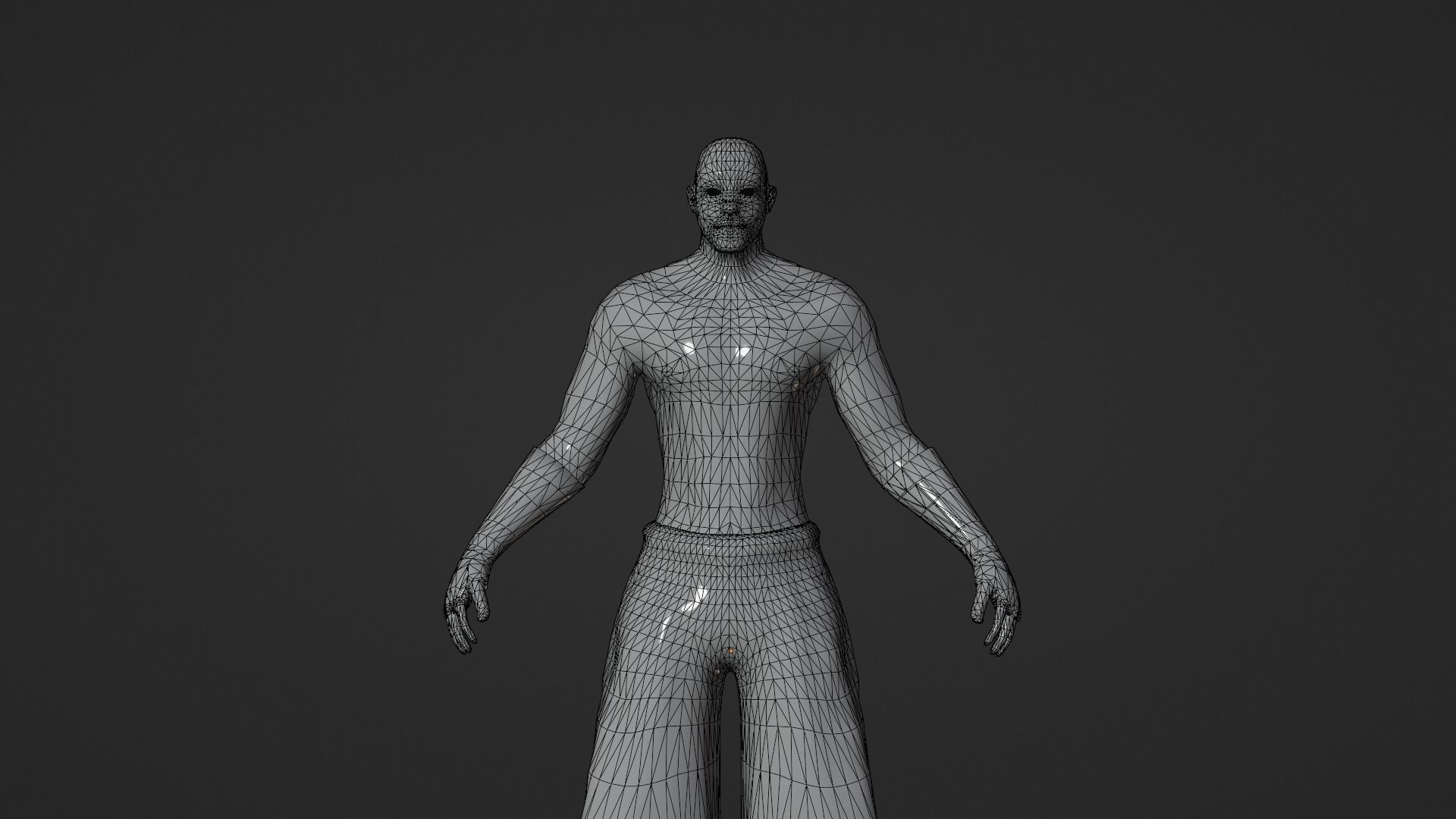 3dCharacter For Game Ready Unity Low-poly 3D model_5