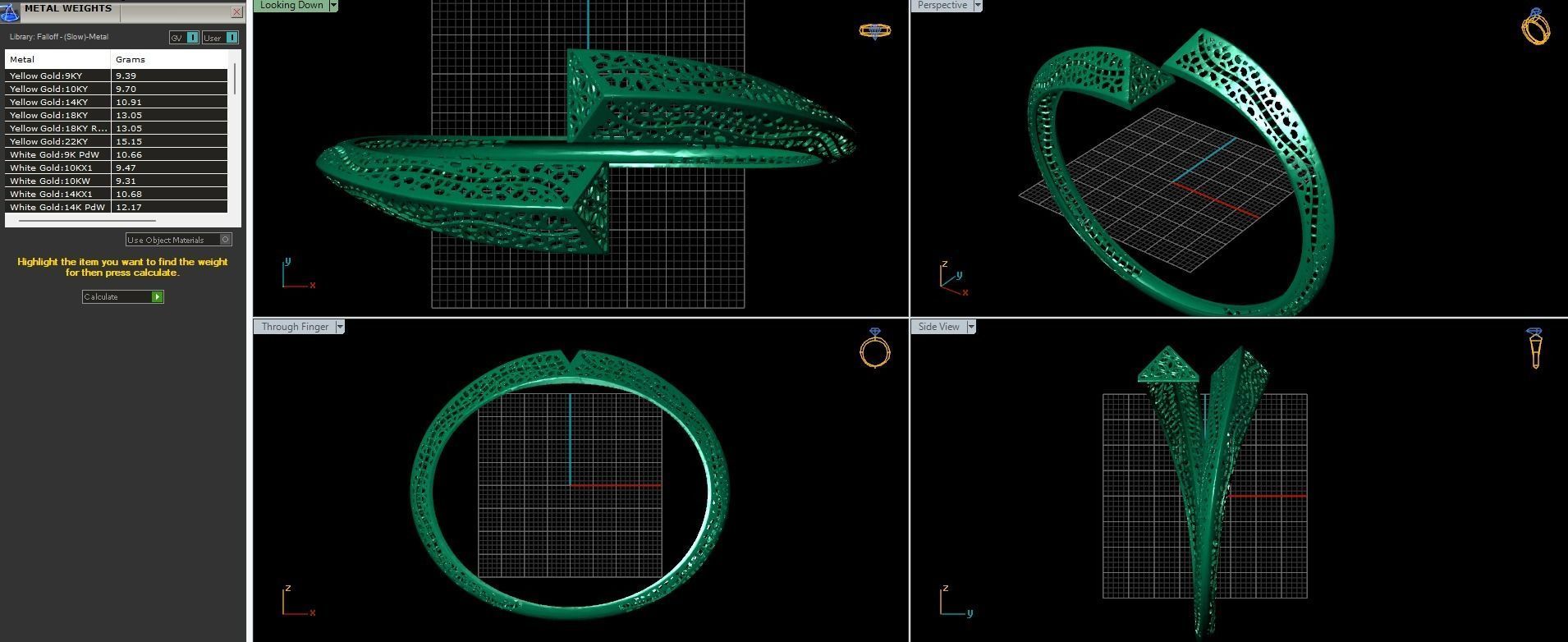 STL 3DM Plain Womens Bracelets Bangles Renders Women Bracelets 3D print model_1