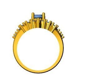 6 IN 1 Ring 3D print model_1