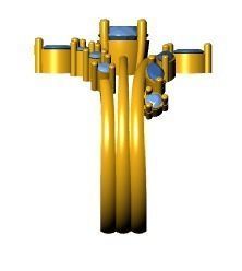 6 IN 1 Ring 3D print model_2