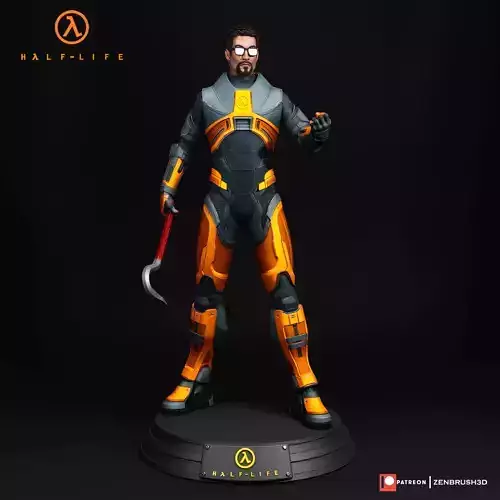 HALF LIFE - GORDON FREEMAN 3D PRINTING 3D print model