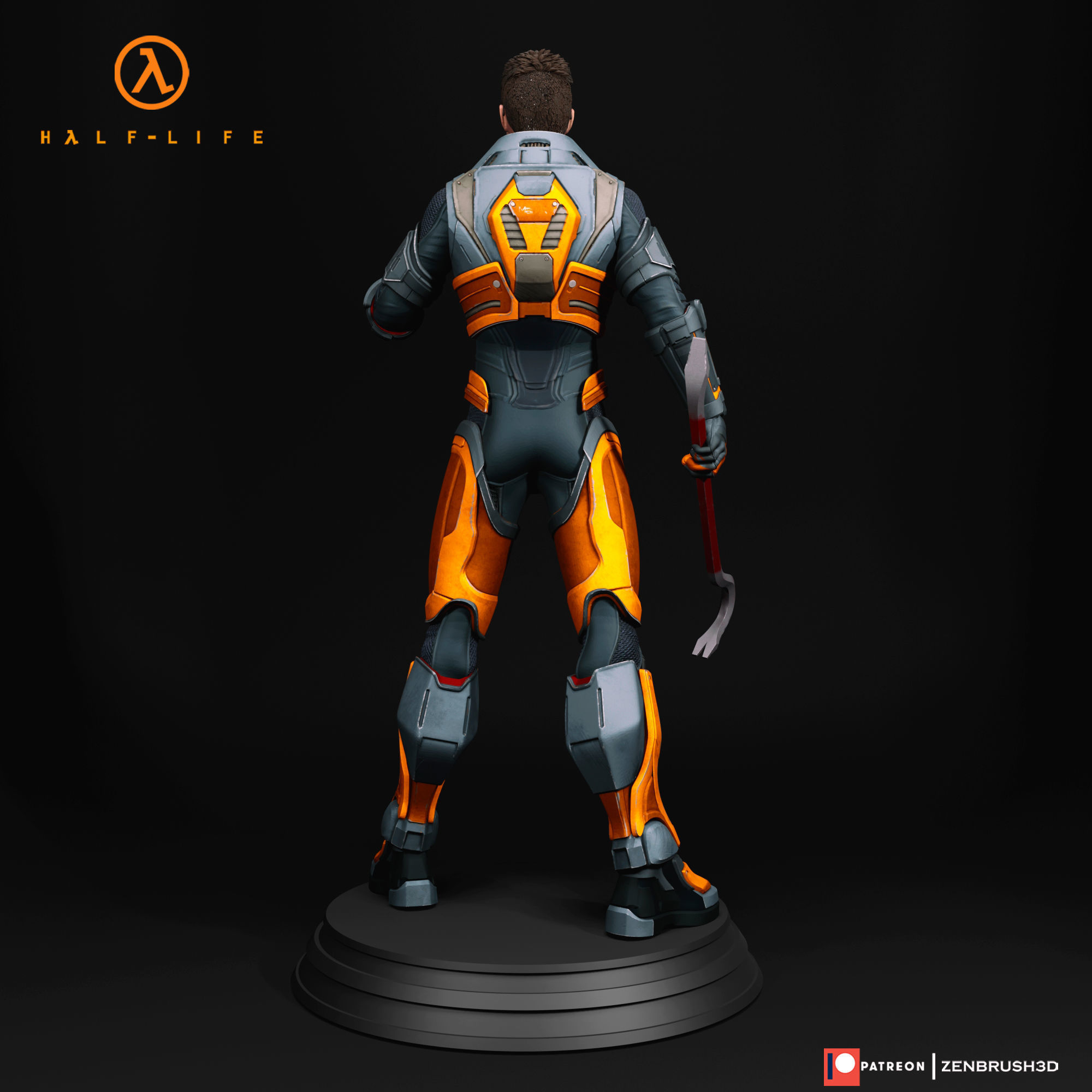 HALF LIFE - GORDON FREEMAN 3D PRINTING 3D print model_2