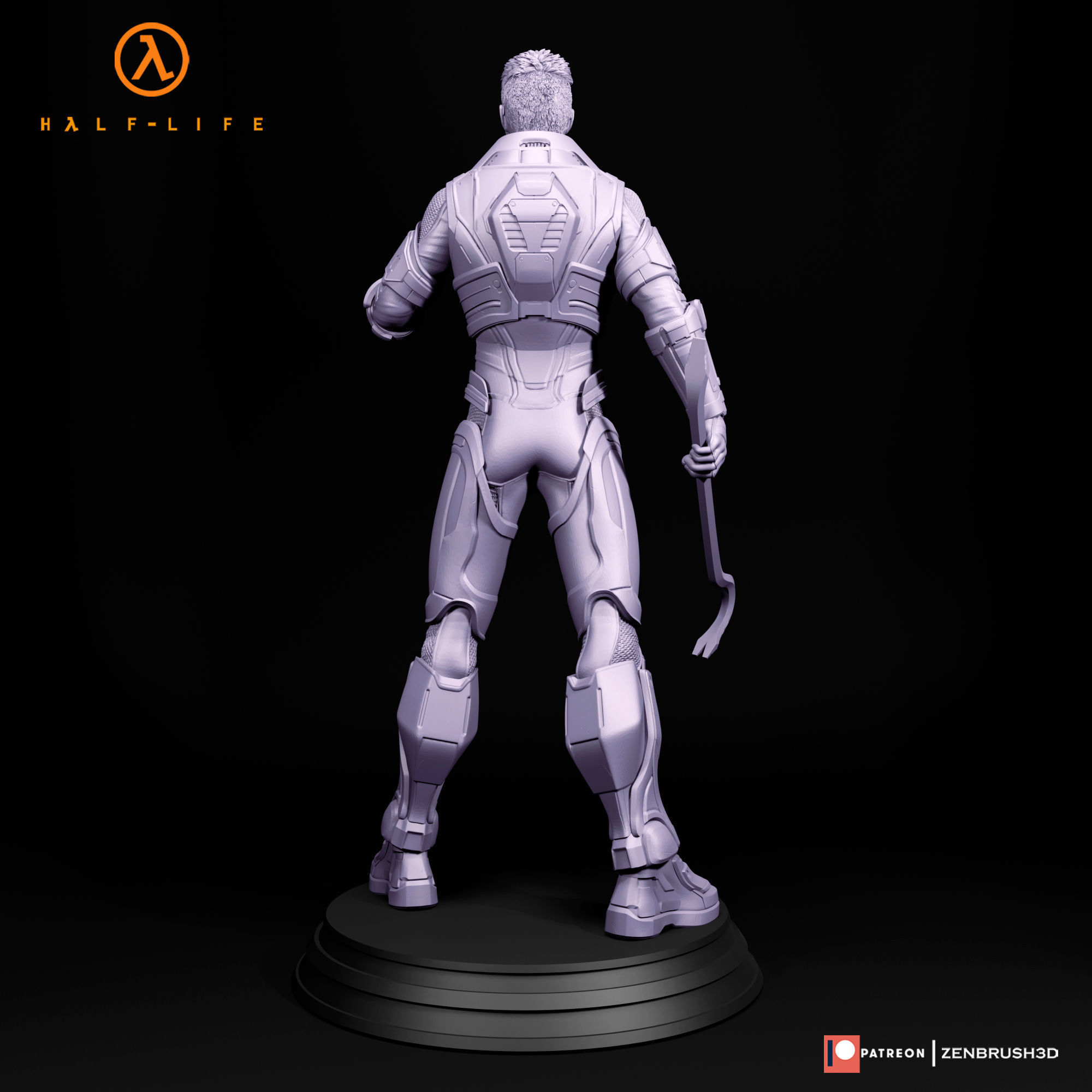HALF LIFE - GORDON FREEMAN 3D PRINTING 3D print model_4