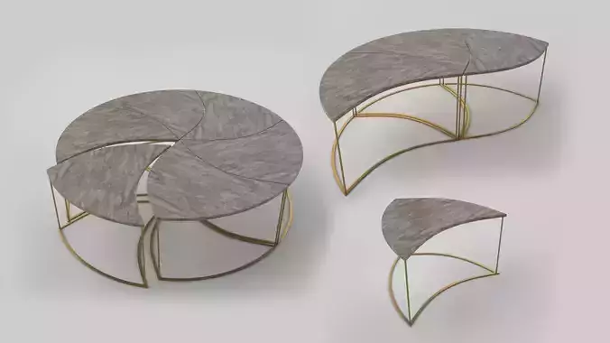 Modern Round Coffee Table