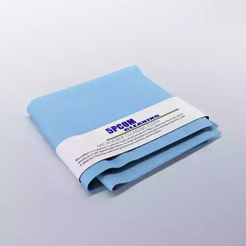 microfiber cleaning cloth 3D model