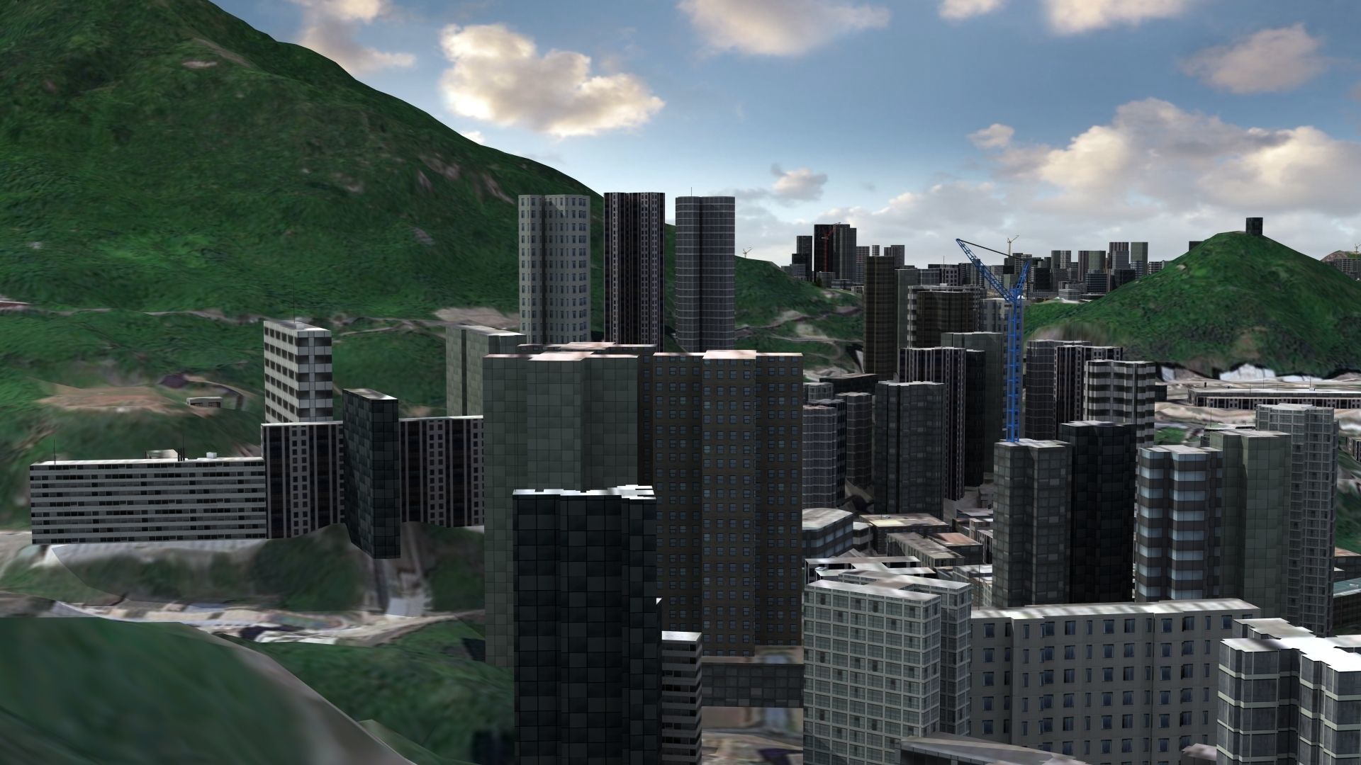 Hong Kong City 3D model_21