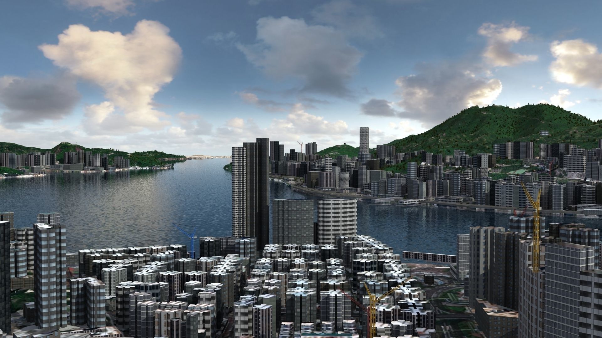 Hong Kong City 3D model_14