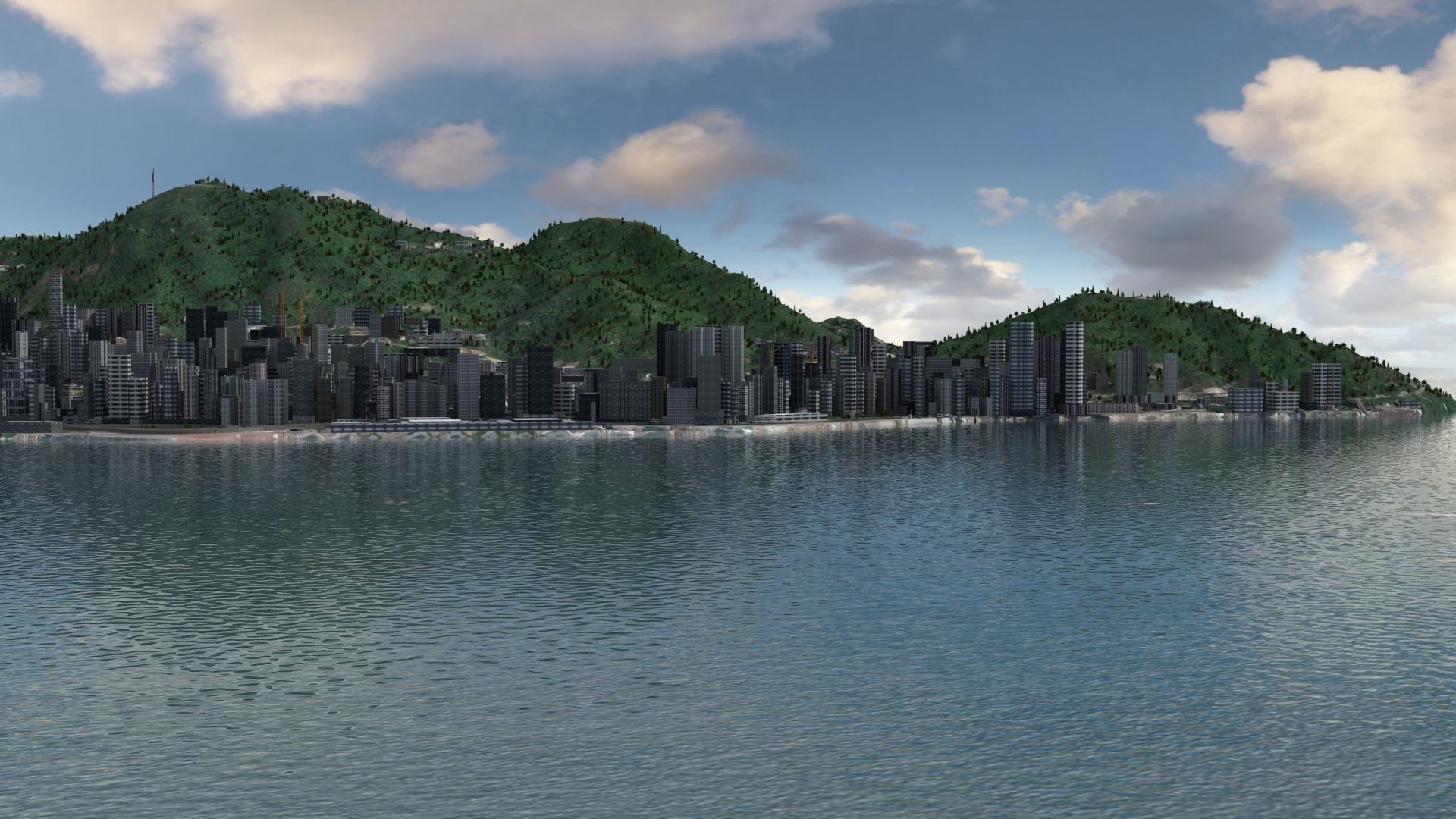 Hong Kong City 3D model_20