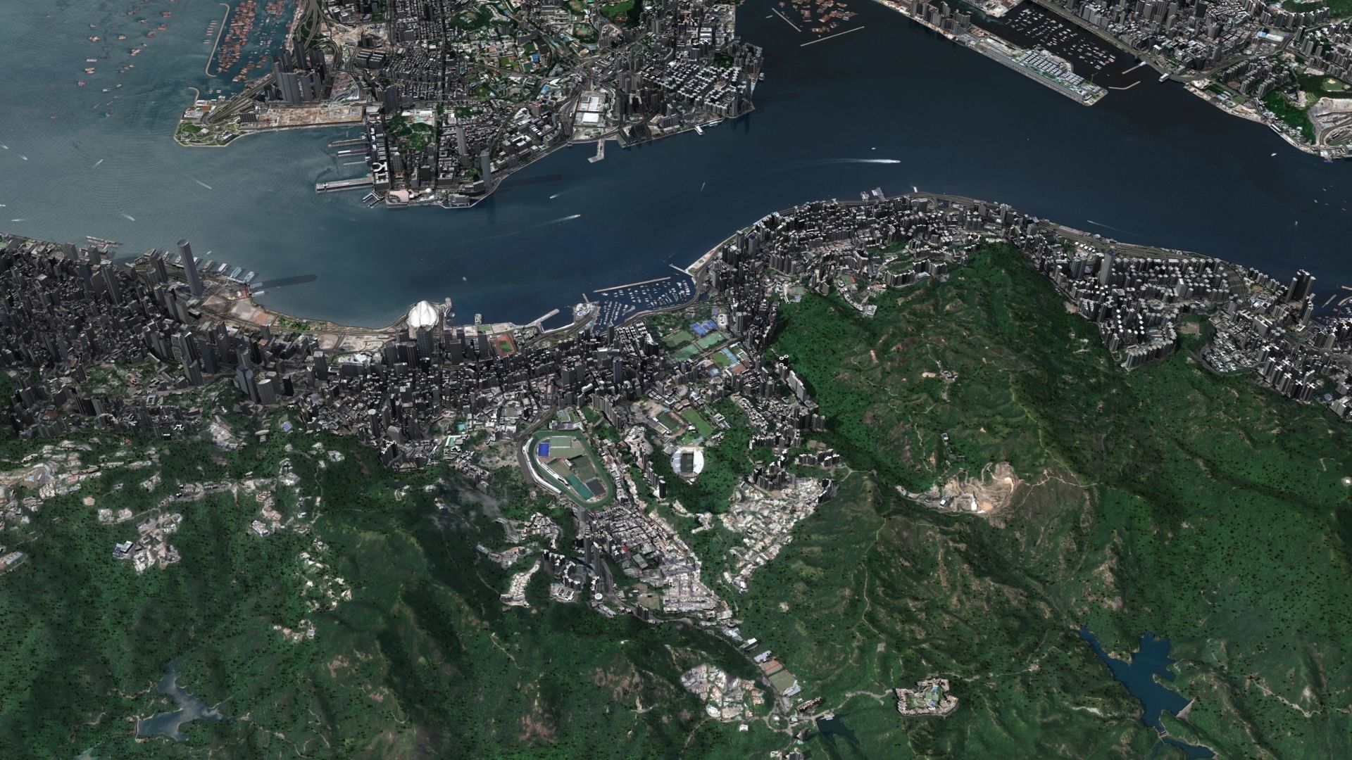 Hong Kong City 3D model_25