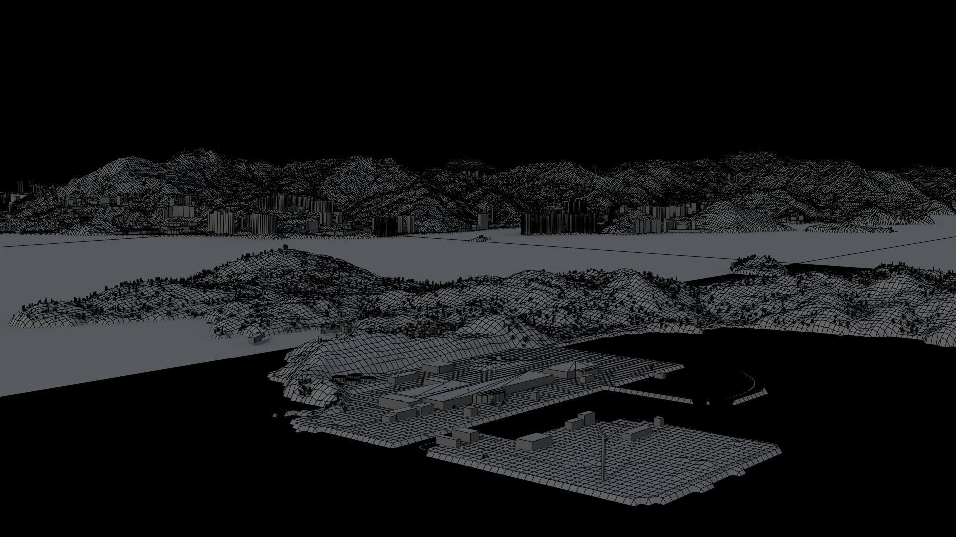 Hong Kong City 3D model_26