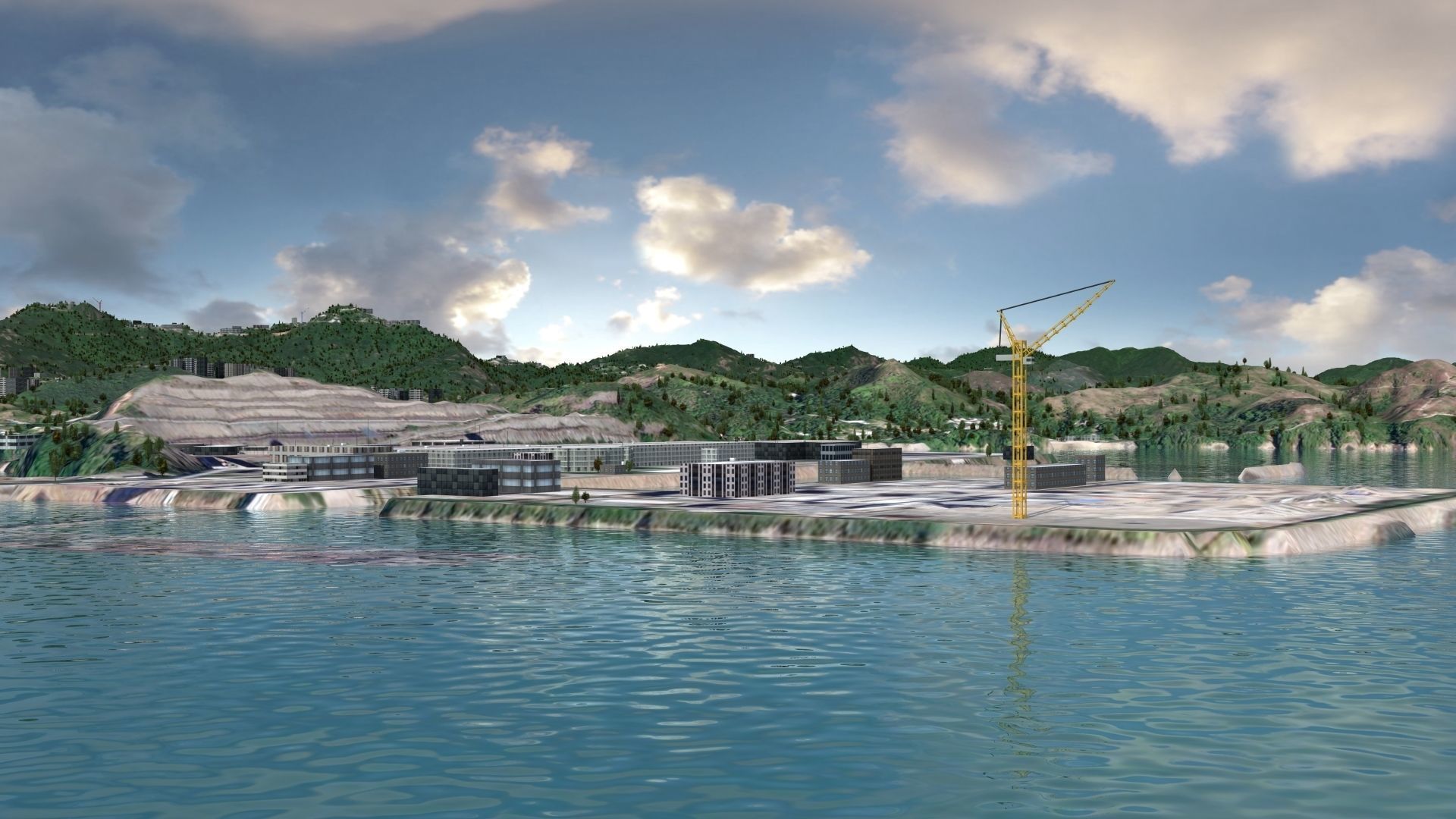 Hong Kong City 3D model_15