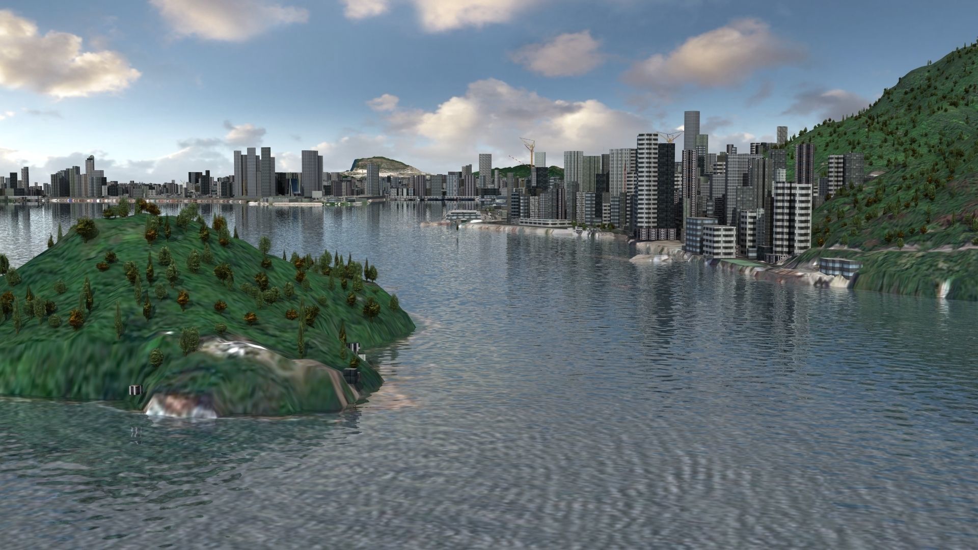 Hong Kong City 3D model_22