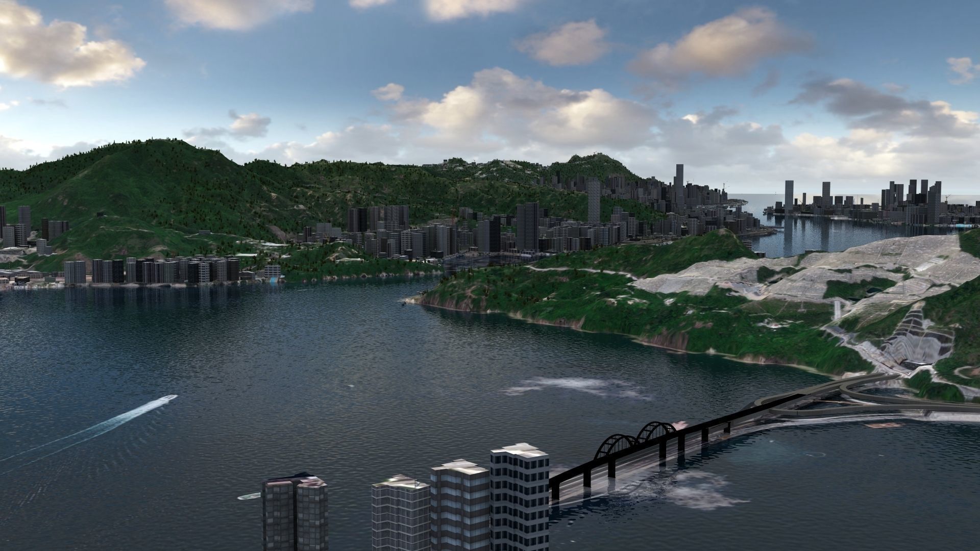 Hong Kong City 3D model_24